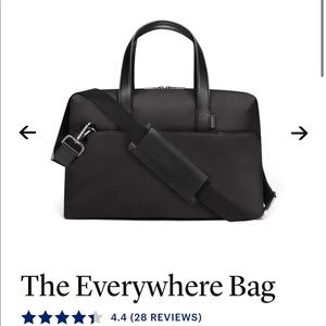 Black “Everywhere Bag” nylon